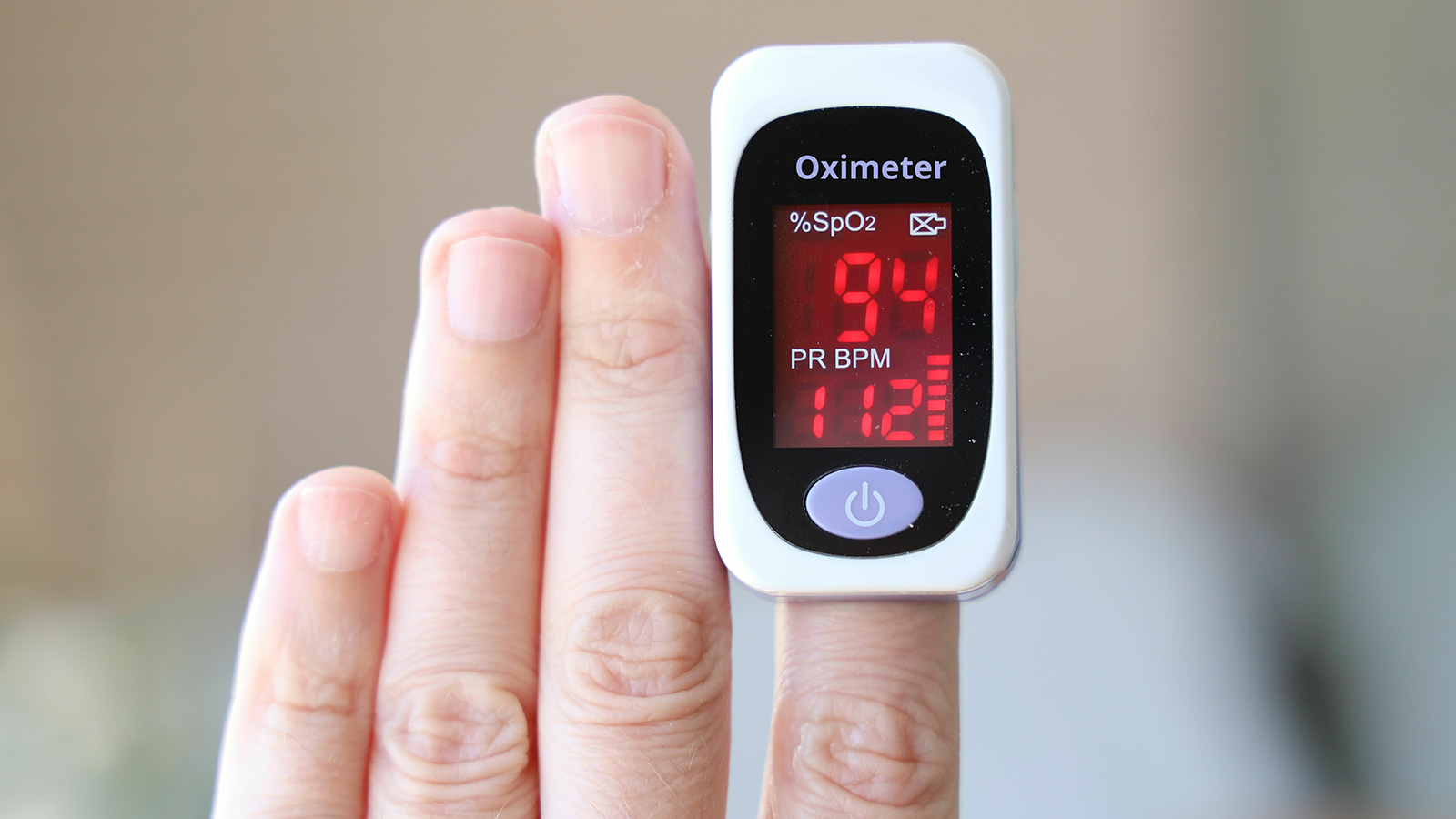 pulsioxímetro médico